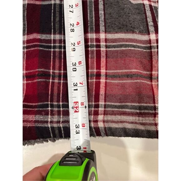 St John’s Bay Men’s Button Down Flannel Plaid Shacket Sz 2XL Outdoors Jacket Shi - Picture 10 of 10